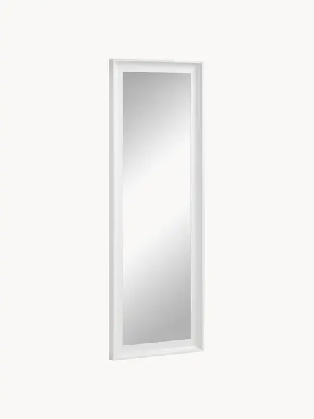 Miroir mural long Romila, Blanc, larg. 52 x haut. 153 cm