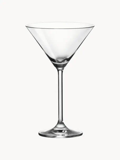 Coppa da cocktail Daily 6 pz, Vetro, Trasparente, Ø 12 x Alt. 18 cm, 270 ml