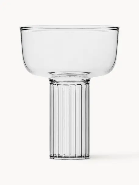 Coppa champagne fatta a mano Liberta, Vetro borosilicato

Scopri la versatilità del vetro borosilicato per la tua casa! Il vetro borosilicato è un materiale di alta qualità, affidabile e robusto. È caratterizzato da un'eccezionale resistenza al calore ed è quindi ideale per il tè o il caffè caldo. Rispetto al vetro tradizionale, il vetro borosilicato è più resistente alle rotture e alle incrinature, il che lo rende un compagno sicuro per la tua casa., Trasparente, Ø 10 x Alt. 12 cm, 280 ml