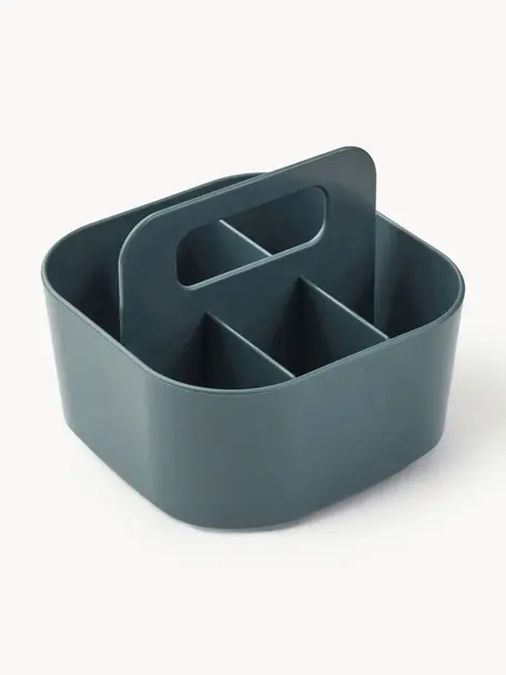 Organisateur May, 60 % plastique ABS recyclé, 40 % plastique ABS, Gris-bleu, larg. 17 x haut. 14 cm