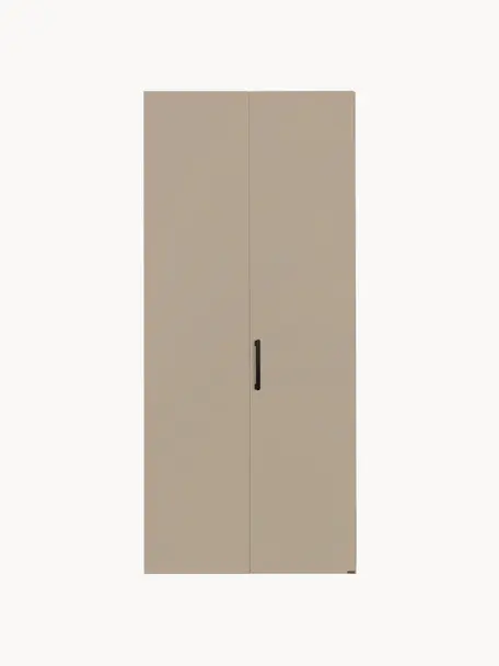 Draaideurkast Madison 2 deuren, inclusief montageservice, Frame: panelen op houtbasis, gel, Beige, B 102 x H 230 cm