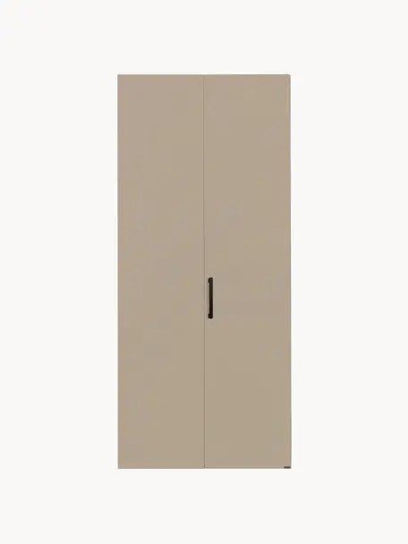 Drehtürenschrank Madison 2-türig, inkl. Montageservice, Korpus: Holzwerkstoffplatten, lac, Beige, B 102 cm x H 230 cm