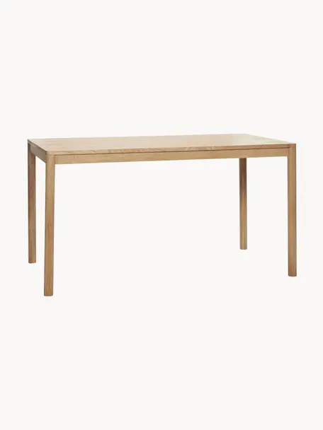 Mesa de comedor de roble Acorn, 140 x 80 cm, Madera de roble

Este producto está hecho de madera de origen sostenible y con certificación FSC®., Madera de roble, An 140 x F 80 cm