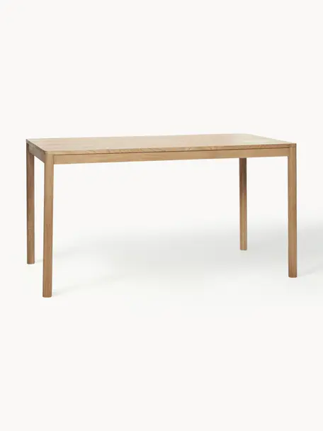 Tavolo  in legno di quercia Acorn, 140 x 80 cm, Legno di quercia certificato FSC, Legno di quercia, Larg. 140 x Prof. 80 cm
