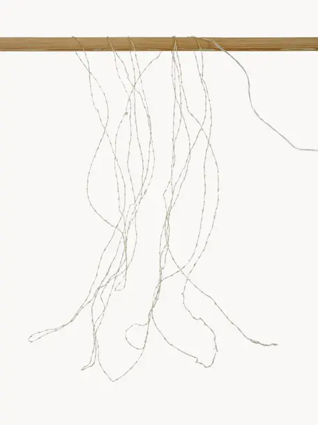 Ghirlanda a LED Bellon, lung. 1400 cm, bianco caldo, Plastica, Trasparente, Lung. 900 cm