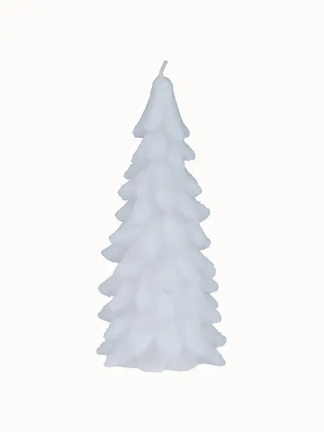 Dekoratívna vianočná sviečka Tree, Vosk, Biela, Ø 10 x V 20 cm