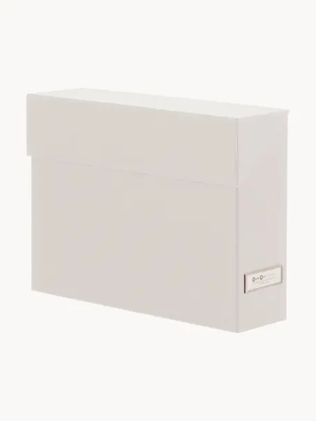 Aktenorganizer Lovisa, Organizer: Fester, laminierter Karto, Off White, B 33 x H 24 cm