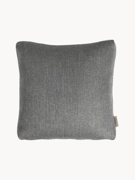 Coussin d'extérieur Grow, Gris foncé, larg. 40 x long. 40 cm