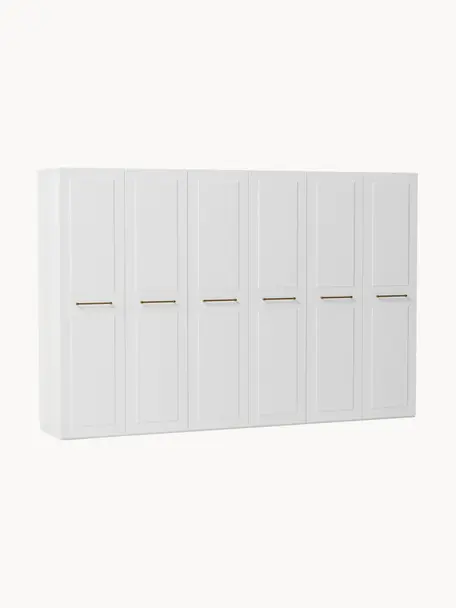 Modulární skříň s otočnými dveřmi Charlotte, šířka 300 cm, více variant, Bílá, Interiér Classic, Š 300 x V 236 cm