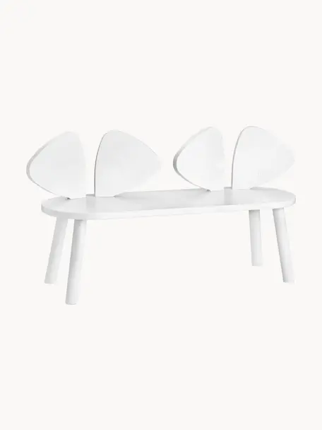 Banc pour enfants en bois de chêne Mouse, Bois de chêne, laqué, certifié FSC

Ce produit est fabriqué à partir de bois certifié FSC® et issu d'une exploitation durable, Blanc, larg. 89 x haut. 46 cm