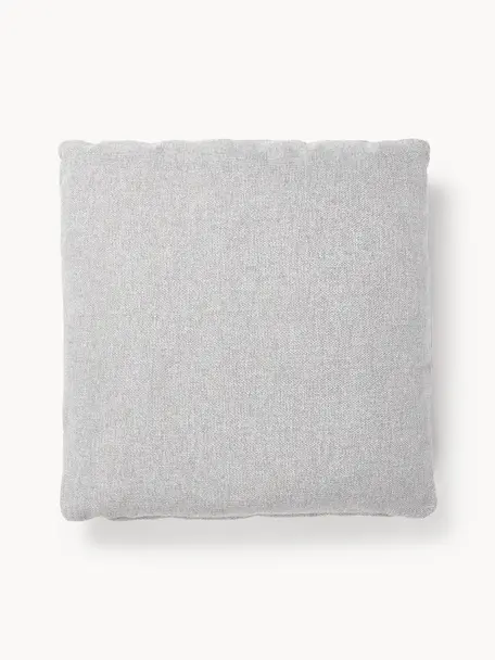 Cojín sofá Melva, Funda: 100% poliéster, Tejido gris claro, An 50 x L 50 cm