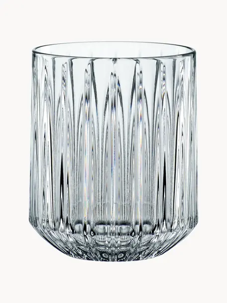Kristall-Wassergläser Jules, 4 Stück, Kristallglas, Transparent, Ø 8 x H 10 cm, 305 ml