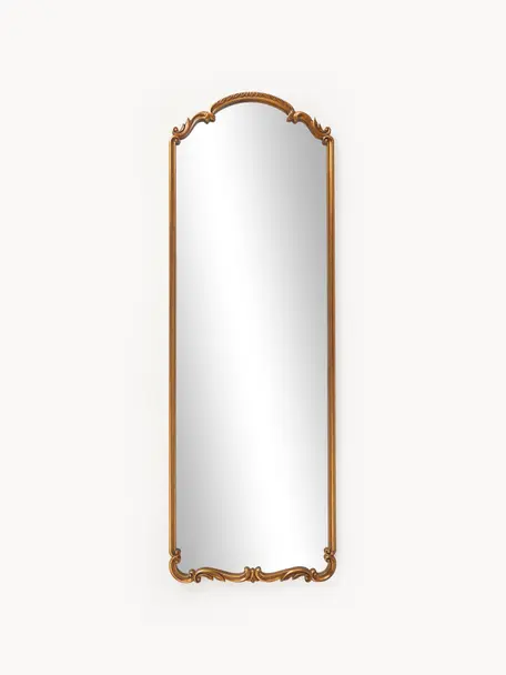 Barokní nástěnné zrcadlo Francesca, Zlatá, Š 56 cm, V 165 cm