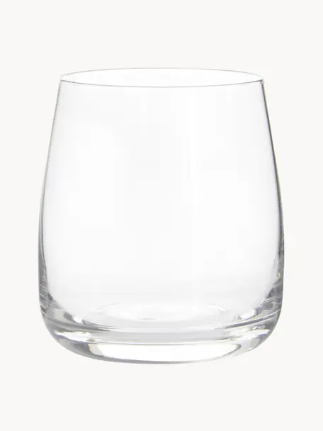 Szklanka ze szkła dmuchanego Ellery, 4 szt., Szkło, Transparentny, Ø 9 x W 10 cm