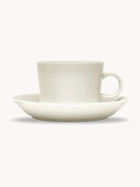 Petite tasse en porcelaine Teema, Vitro-porcelaine, Blanc cassé, Ø 8 x haut. 6 cm, 220 ml