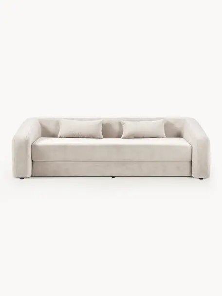Pohovka na spanie (3-miestna) Eliot, Lomená biela, Š 230 x H 100 cm