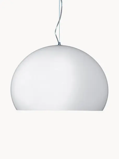 Závesná lampa Small FL/Y, Biela, Ø 38 x V 28 cm