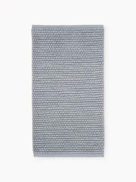 Tapis en laine tissé main Pebble, 80 % laine, 20 % nylon

Le matériau est certifié STANDARD 100 OEKO-TEX®, 21.HIN.90042, HOHENSTEIN HTTI

Les tapis en laine peuvent perdre des fibres lors des premières semaines et des peluches peuvent se former, ce phénomène est naturel et diminue à mesure de votre usage et du temps, Gris, larg. 120 x long. 180 cm (taille S)