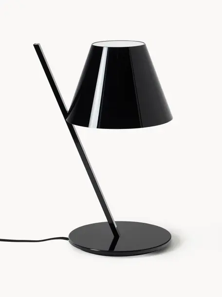 Stolní lampa La Petite, Černá, Š 25 cm, V 37 cm