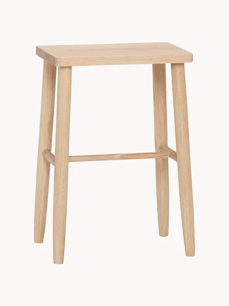Stolička z dubového dřeva Folk, Dubové dřevo, Dubové dřevo, Š 35 cm, V 52 cm