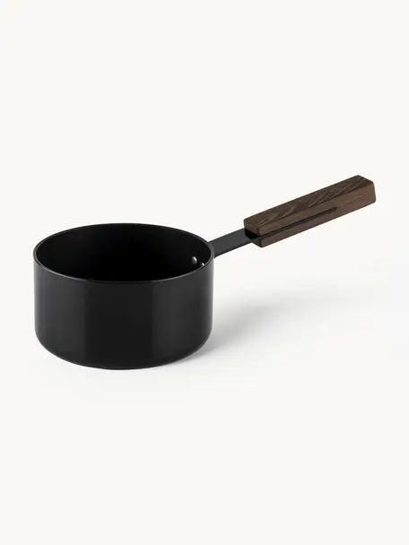 Casserole avec revêtement antiadhésif Black, Noir, bois foncé, Ø 16 x haut. 10 cm