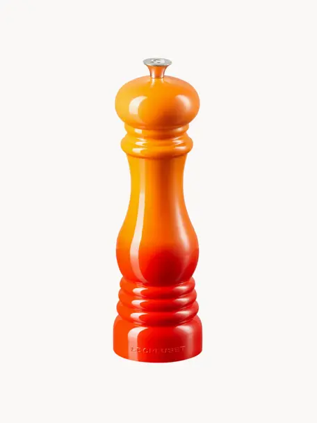 Macinasale con manico in ceramica Creuset, Rosso, arancione, lucido, Ø 6 x Alt. 21 cm