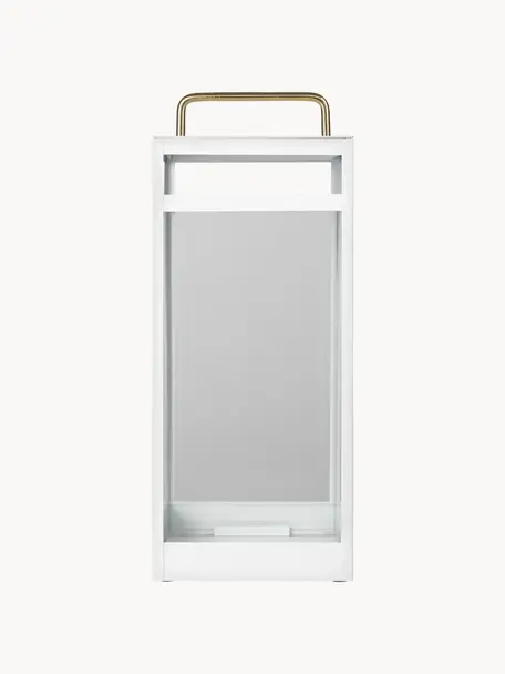 Farolillo Pure Nordic, Estructura: metal recubierto, Blanco, An 20 x Al 56 cm