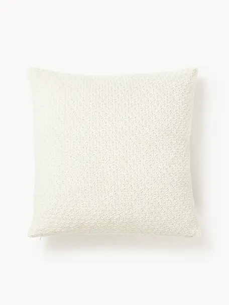 Housse de coussin 60x60 en chenille Everly, 100 % polyester (recyclé), certifié GRS

Le matériau est certifié selon STANDARD 100 by OEKO-TEX®, 11.HIN.00050, Blanc cassé, larg. 50 x long. 50 cm