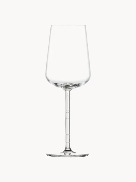 Copas de vino blanco de cristal Journey, 2 uds., Cristal Tritan, Transparente, Ø 8 x Al 23 cm, 440 ml