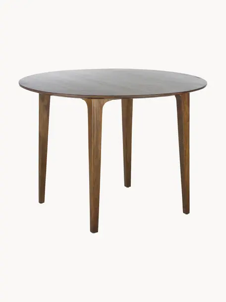 Mesa de comedor redonda de madera de mango maciza Archie, Ø 110 cm, Madera de mango maciza pintada

Este producto está hecho de madera de origen sostenible y con certificación FSC®., Madera de mango, Ø 110 cm