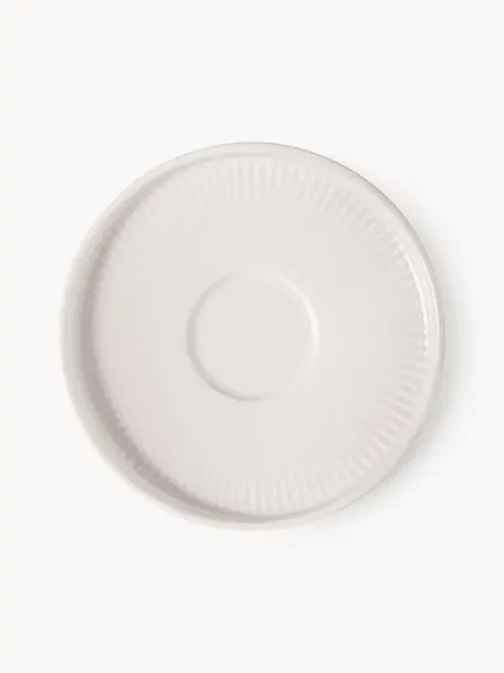 Porcelánový podšálek Afina, Prémiový porcelán, Bílá, Ø 12 cm