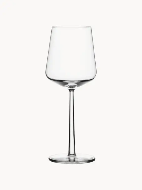 Weingläser Essence, 2 Stück, Glas, Transparent, Ø 7 x H 23 cm, 450 ml