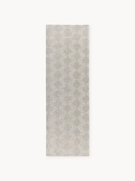 Tapis chenille Ceres, 52 % coton recyclé, certifié GRS, 48 % polyester

Ce produit est composé d'au moins 50 % de matériaux recyclés certifiés selon le Global Recycled Standard 1152669 (GRS), Blanc crème, gris foncé, larg. 80 x long. 250 cm