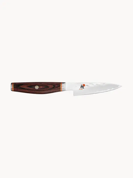 Shotoh mes Miyabi, Mes: staalkwaliteit MC63, Zilverkleurig, donker hout, L 24 cm