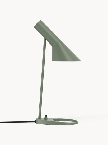 Bureaulamp AJ, verschillende formaten, Lamp: gecoat staal, Saliegroen, Ø 25 x H 43 cm