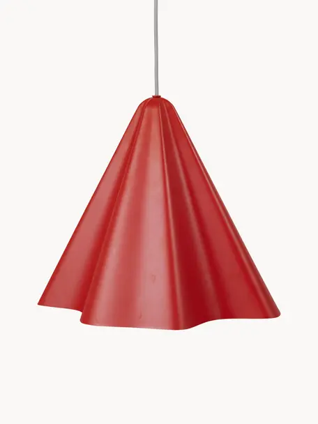 Velké závěsné svítidlo Skirt, Červená, Ø 30 cm, V 29 cm