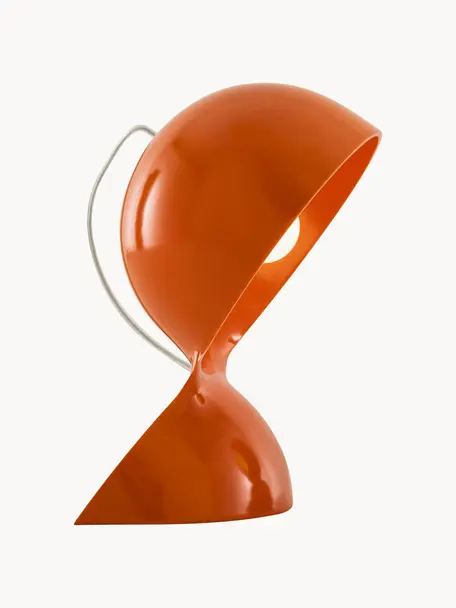 Petite lampe à poser Dalù, Orange, Ø 18 x haut. 26 cm