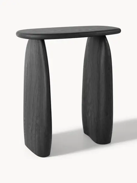 Console en manguier Pamuk, Bois de manguier massif, laqué

Ce produit est fabriqué à partir de bois certifié FSC® issu d'une exploitation durable, Noir, larg. 80 x haut. 80 cm