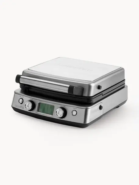 Waffle maker con rivestimento antiaderente Elite, Grigio, Larg. 31 x Alt. 15 cm