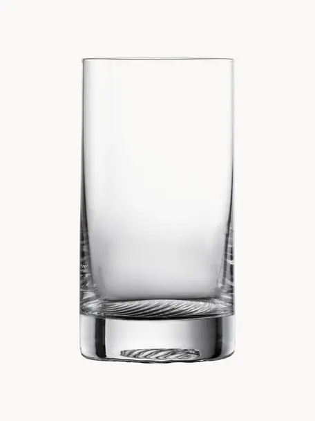 Křišťálové sklenice na vodu Echo, 4 ks, Tritanové křišťálové sklo, Transparentní, Ø 7 cm, V 13 cm, 410 ml