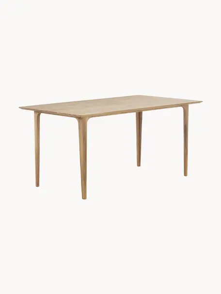 Jídelní stůl z dubového dřeva Archie, různé velikosti, Masivní dubové dřevo, olejované
100 % FSC dřevo z udržitelného lesnictví, Dubové dřevo, Š 180 cm, H 90 cm