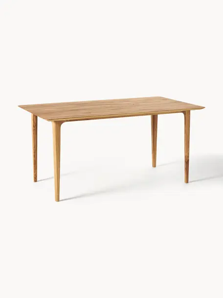 Tavolo in legno di quercia Archie, varie misure, Legno massiccio di quercia oliato, Legno di quercia, Larg. 180 x Prof. 90 cm