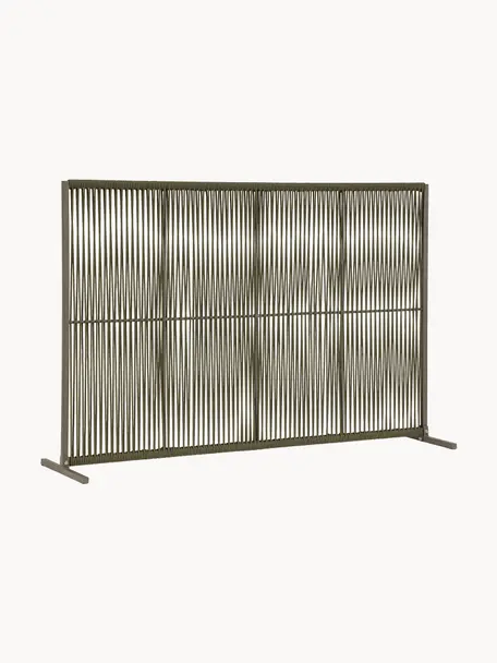 Biombo Paxson, An 120 cm, Estructura: aluminio con pintura en p, Verde oliva, An 180 x Al 120 cm