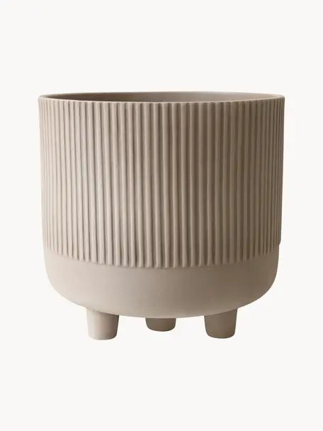 Obal na kvetináč Shadow, Terakota, Béžová, Ø 30 x V 29 cm