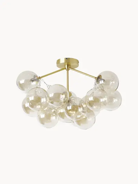Lampa sufitowa Bubbles, Odcienie złotego, Ø 60 x W 36 cm
