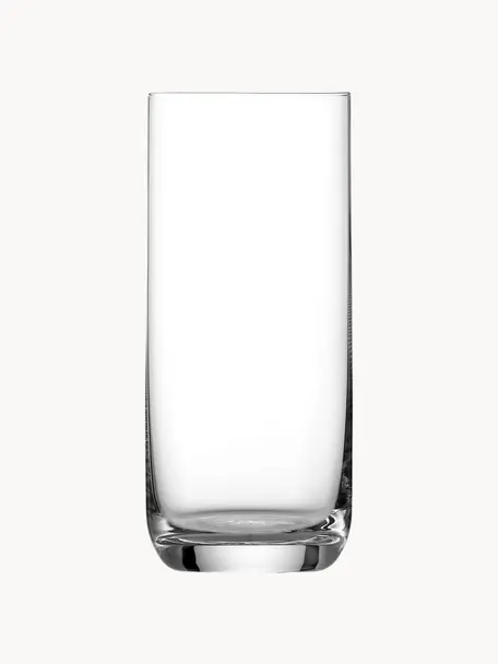 Kleine Kristall-Gläser Classic, 6 Stück, Kristallglas, Transparent, Ø 6 x H 14 cm