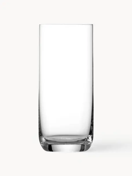 Kleine Kristall-Gläser Classic, 6 Stück, Kristallglas

Bring den Glanz von Kristallglas auf Deinen Esstisch! Das Glas ist aussergewöhnlich transparent und schwer, dadurch fühlt es sich wertig an und sieht gleichzeitig auch noch gut aus. Zudem machen die filigranen Schliffe jedes Stück zu einem besonderen It-Piece, das sowohl praktisch als auch schön ist., Transparent, Ø 6 x H 14 cm, 320 ml