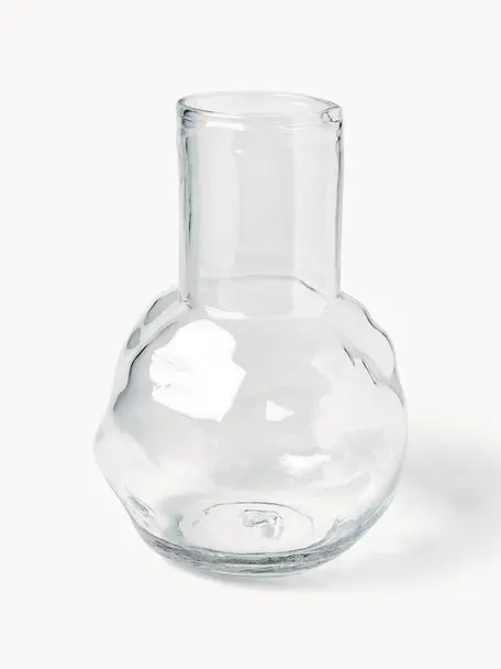 Glas-Vase Bunch, H 30 cm, Glas, Transparent, Ø 21 x H 30 cm