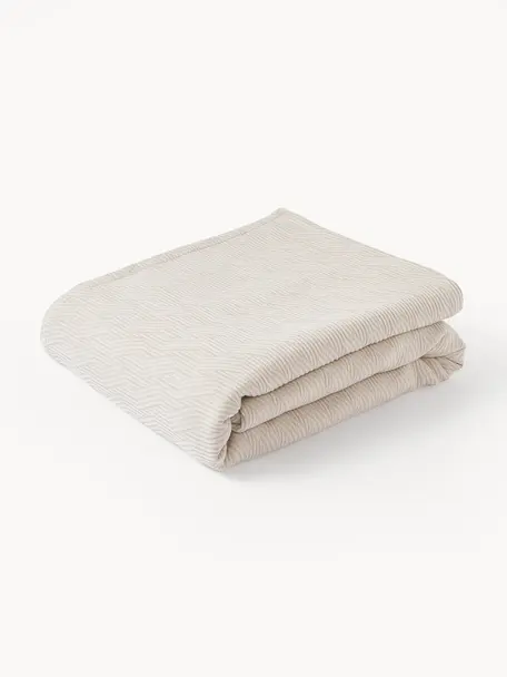 Baumwolldecke Ebony, 100 % Baumwolle

Das in diesem Produkt verwendete Material ist schadstoffgeprüft und zertifiziert nach STANDARD 100 by OEKO-TEX®, 6457CIT, CITEVE., Off-White, B 230 x L 250 cm