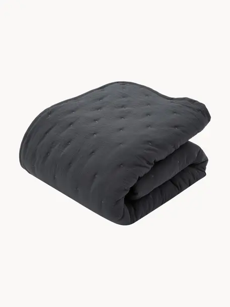 Couvre-lit matelassé Wida, 100 % polyester

Le matériau est certifié STANDARD 100 OEKO-TEX®, 17.HCN.09953, HOHENSTEIN HTTI, Gris foncé, larg. 260 x long. 260 cm (pour lits jusqu'à 200 x 200 cm)